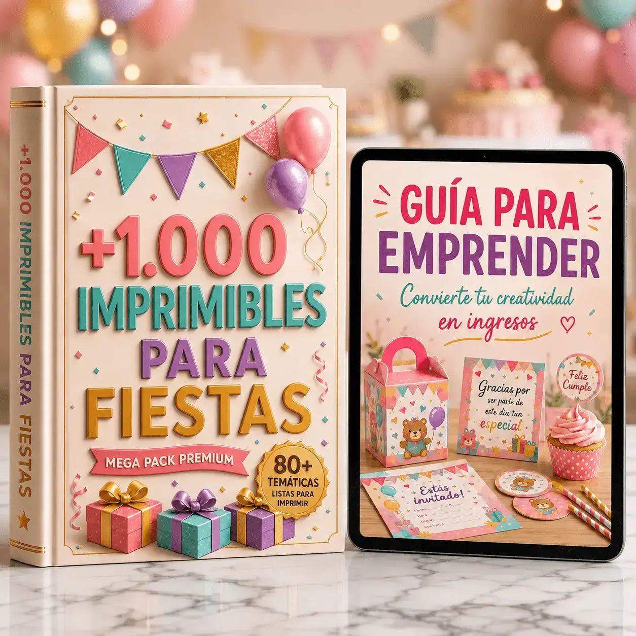 Mega Pack Premium De Fiestas +9 Bonos Exclusivos🎁